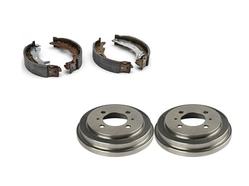 Барабани + гальмівні колодки Hyundai GETZ колеса 14