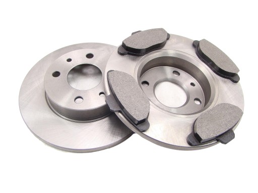 Диски X2 колодки CINQUECENTO SEICENTO PUNTO PANDA