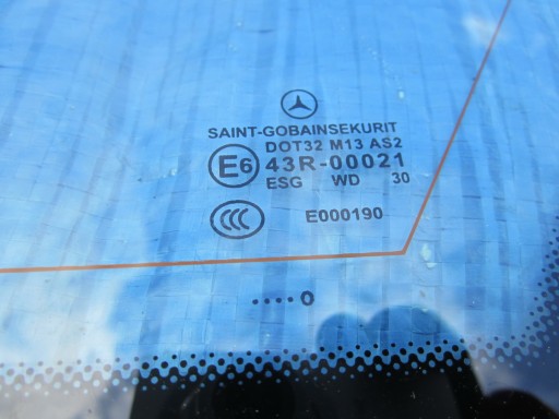 window bodywork right Mercedes W212 Kombi