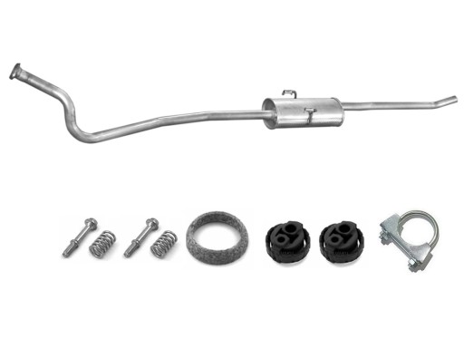 04.129 - FIAT SCUDO 1.9 D (1995-2003) СЕРЕДНІЙ ГЛУШНИК