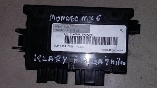 DG9T-14B673-AS - МОДУЛЬ КРЫШКИ БАГАЖНИКА FORD MONDEO MK5 DG9T14B673AS