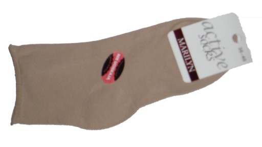 Ponožky Marilyn 948 beztlakové bavlna béžová 36-40