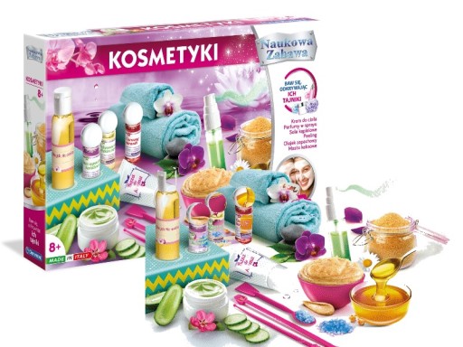 Clementoni Naukowa Zabawa Kosmetyki 60469 Clementoni Naukowa Zabawa Kosmetyki 60469