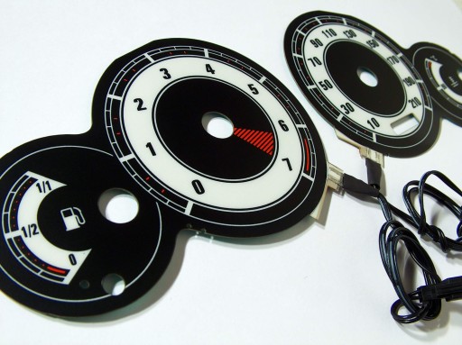パーツ moon Volvo S60 V60 XC60 tarcze licznika EU R-design 0089688090015