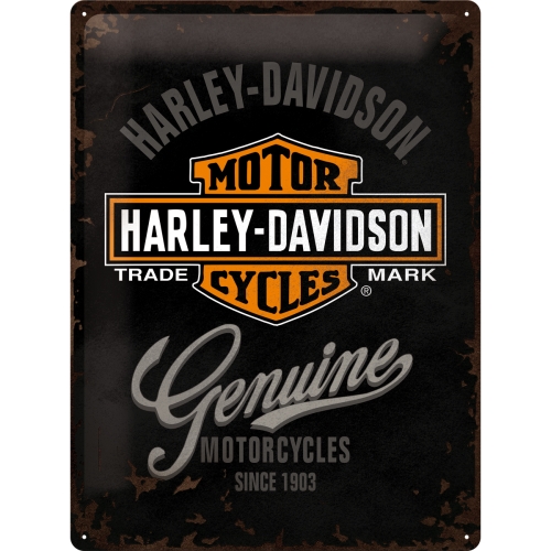 Табличка плакат HARLEY-DAVIDSON вивіска жесть 30x40