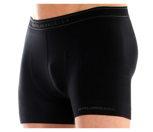 BRUBECK pánske boxerky FITNESS BX10380 čierne S