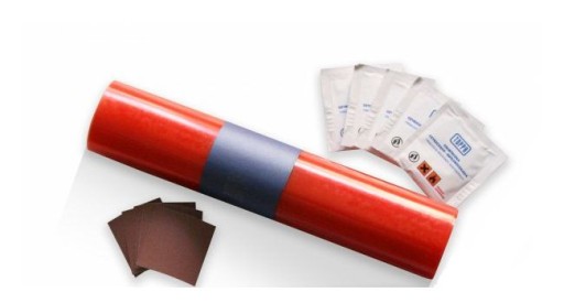 РЕМОНТНЫЙ КОМПЛЕКТ ДЛЯ РЕМОНТА БРЕЗЕНТА ПАТЧ КРАСНЫЙ