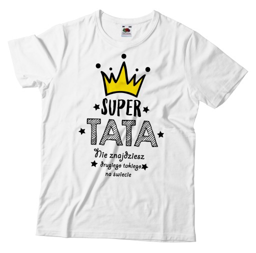 Koszulka T Shirt Dla Taty Na Dzien Ojca Prezent 7392065167 Allegro Pl