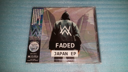 Zdjęcie oferty: ALAN WALKER Faded / CD ALBUM 2018 JAPAN, NOWY, FOLIA!