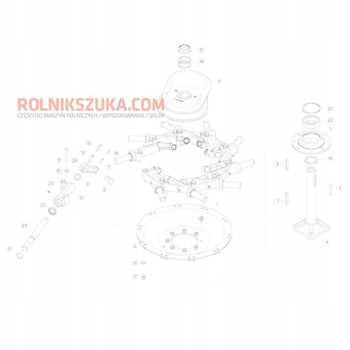 ROULEMENT POULIE LIBRE ZGRABIARKI KUHN 57533300 NWB photo 2 - milautoparts-fr.ukrlive.com