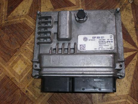 VW POLO 1.2TDI COMPUTER DELPHI 03P906021 photo 1 - milautoparts-fr.ukrlive.com