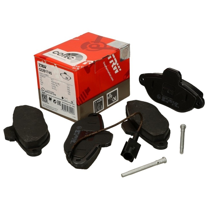 PADS BRAKE FIAT 500 1,2 07- photo 6 - milautoparts-fr.ukrlive.com