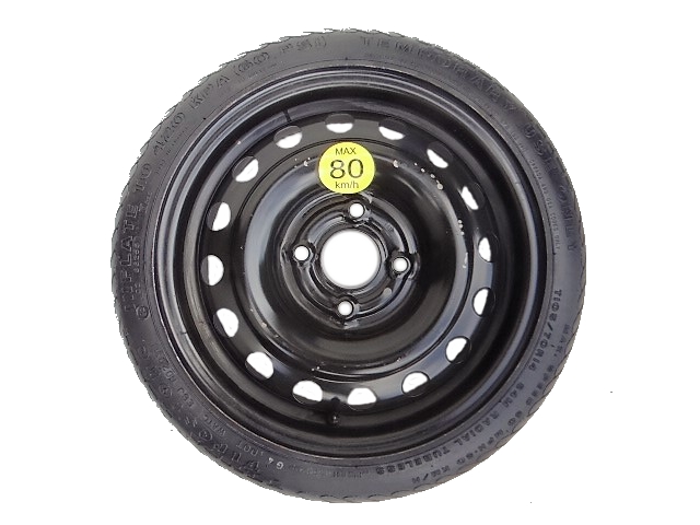 WHEEL SPACE-SAVING WHEEL 14 RENAULT CLIO TWINGO + COVER photo 3 - milautoparts-fr.ukrlive.com