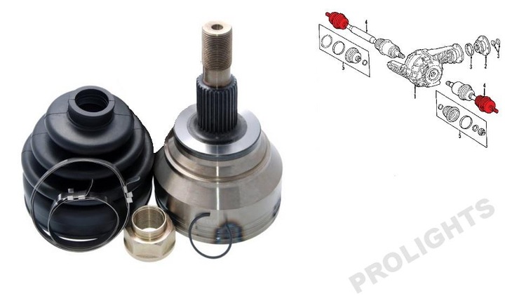 AXLE SWIVEL MERCEDES ML W164 ML280 ML300 ML320 CDI photo 2 - milautoparts-fr.ukrlive.com