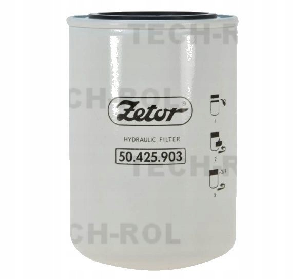 FILTER HYDRAULIC ZETOR 50425903 HP 8.1.1 ZETOR TO photo 1 - milautoparts-fr.ukrlive.com