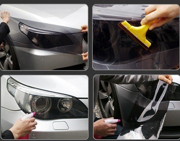 FILM FOR LAMP BLACK LIGHT GLOSS BLACK + RAKLA photo 10 - milautoparts-fr.ukrlive.com