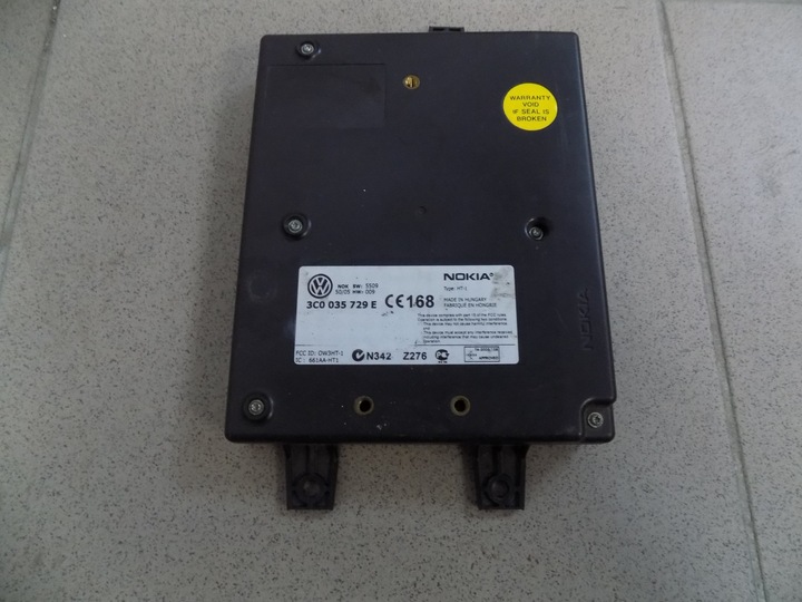 VW PASSAT B6 CONTROL UNIT MODULE BLUETOOTH 3C0035729E photo 1 - milautoparts-fr.ukrlive.com