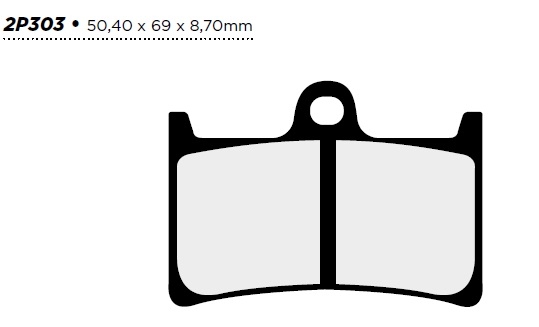 SABOTS DE FREIN NISSIN COULEUR D'OR YAMAHA FZ8 N/FAZER 10- AVANT photo 2 - milautoparts-fr.ukrlive.com