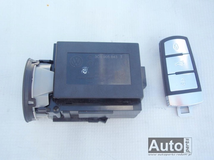 AP IGNITION LOCK KEY 3C0905843T CC PASSAT B6 B7 CC photo 2 - milautoparts-fr.ukrlive.com