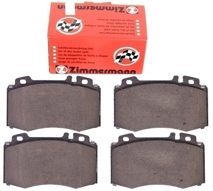 PADS BRAKE FRONT MERCEDES SL SLK ZIMMERMANN photo 1 - milautoparts-fr.ukrlive.com