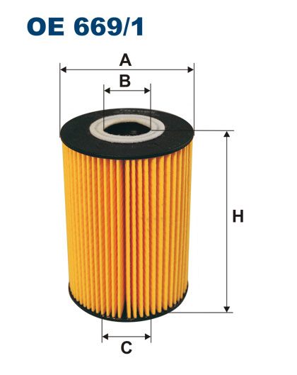 FILTER OILS FILTRON OE669/1 NISSAN OPEL RENAULT photo 2 - milautoparts-fr.ukrlive.com