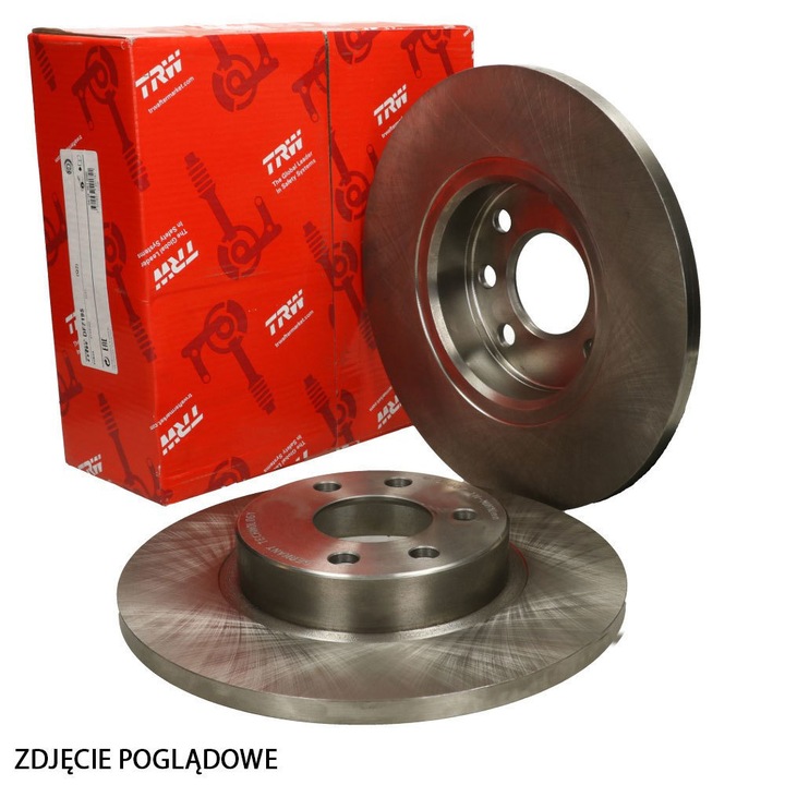 DISC BRAKE TRW MERCEDES CLASS E (W211) REAR photo 1 - milautoparts-fr.ukrlive.com