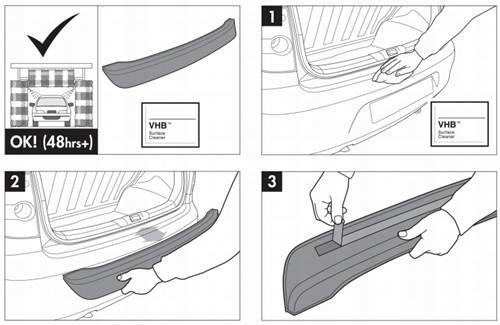 FACING, PANEL PROTECTIVE BUMPER CITROEN C4 GRAND PICASSO 2014- photo 3 - milautoparts-fr.ukrlive.com