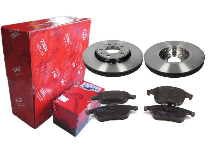 DISQUES + SABOTS DE FREIN TRW AVANT RENAULT LAGUNA 3 296MM photo 1 - milautoparts-fr.ukrlive.com