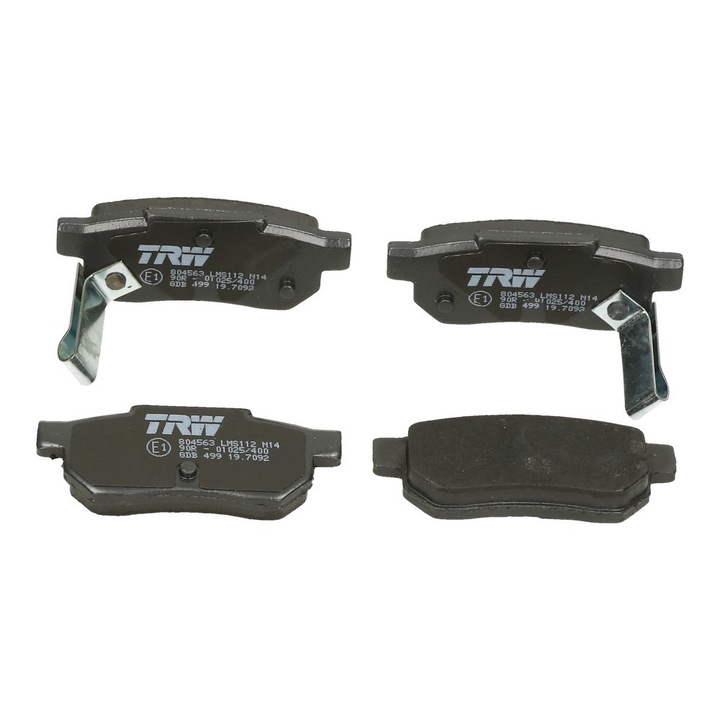 PADS BRAKE TRW GDB499 photo 10 - milautoparts-fr.ukrlive.com