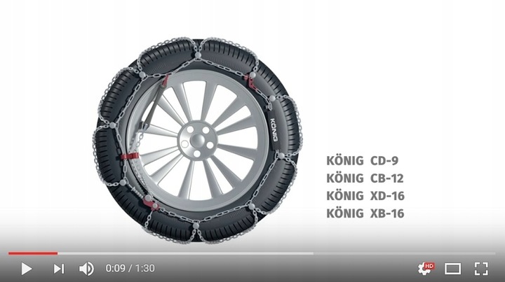 CHAINS SNOW ON WHEELS THULE KONIG CB-12 70 185/65 R15 ONORM V5117 TUV photo 8 - milautoparts-fr.ukrlive.com