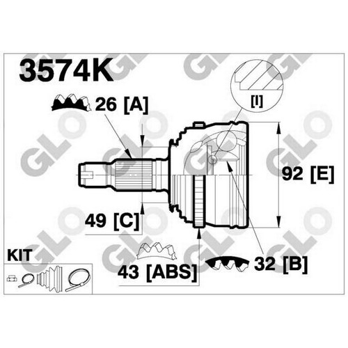 COUDE INTÉRIEUR ROVER 25 200 RF 2.0 D SDI ITD TDI ABS photo 2 - milautoparts-fr.ukrlive.com