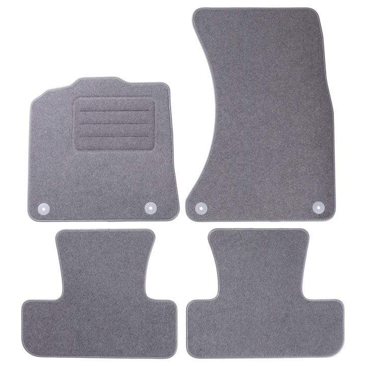 MATS FOR AUDI Q5 8R 2008-2017 GRAY COLOR CARMAT photo 1 - milautoparts-fr.ukrlive.com