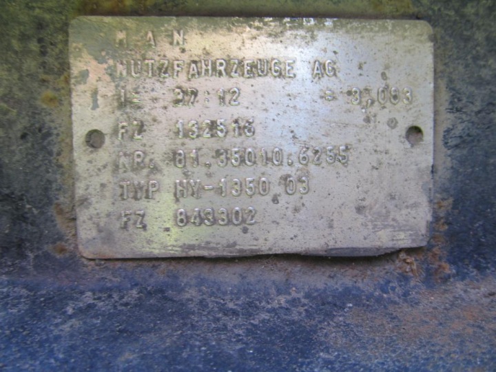MAN TGA CULASSE PONT INSERT DIFFÉRENTIEL 37:12 GRAND CHOIX
