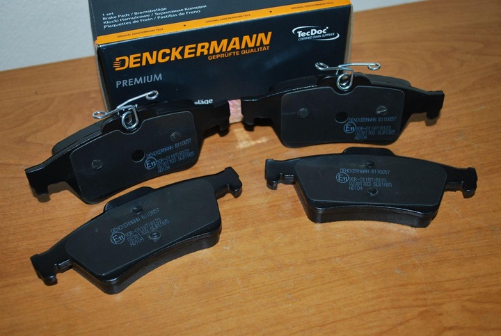 PADS BRAKE DENCKERMANN B110857 24137.16.6 photo 4 - milautoparts-fr.ukrlive.com