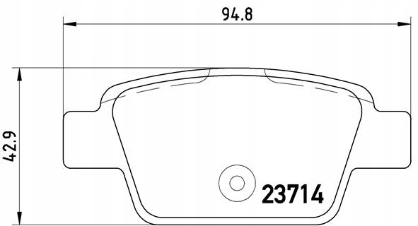 BREMBO PADS REAR ALFA ROMEO MITO FIAT BRAVO STILO photo 2 - milautoparts-fr.ukrlive.com