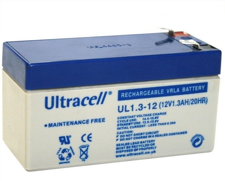 BATTERY ULTRACE GEL 12V 1,3AH MERCEDES 1,2AH photo 1 - milautoparts-fr.ukrlive.com