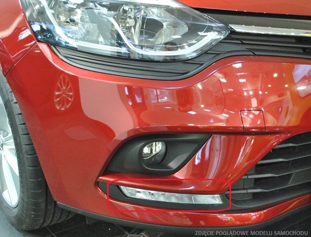 LUMIÈRE DROITE DE CHAUFFEUR DE JOUR DRL LED RENAULT CLIO IV 4 RÉFECTION NOUVEAU AVEC photo 3 - milautoparts-fr.ukrlive.com