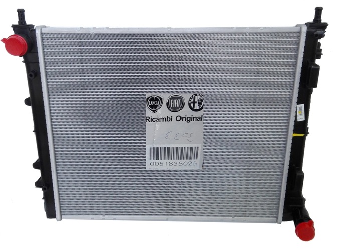 RADIATOR WATER FIAT 500 1,3JTD 07-12 ORIGINAL 51835025 photo 1 - milautoparts-fr.ukrlive.com