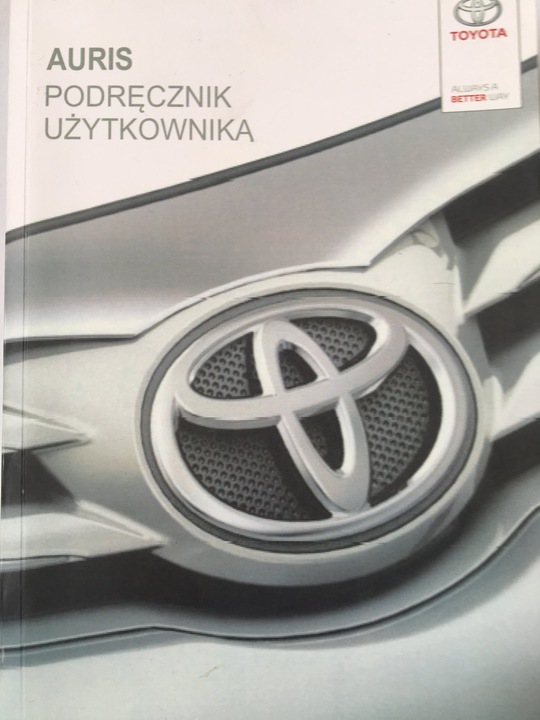 TOYOTA AURIS POLSKA INSTRUCTION DE SERVICE 2015-2018 photo 1 - milautoparts-fr.ukrlive.com