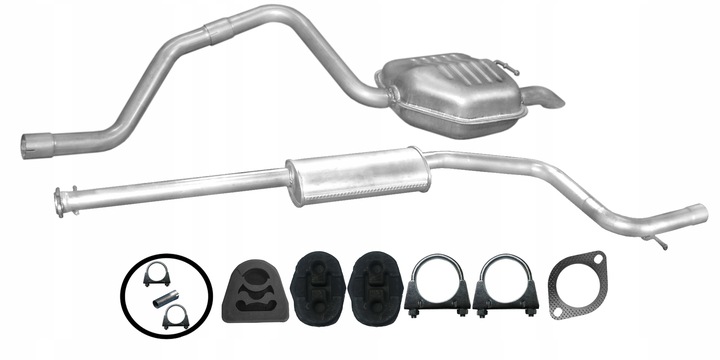 FORD MONDEO MK3 SILENCER END I SILENCER CENTRAL photo 1 - milautoparts-fr.ukrlive.com