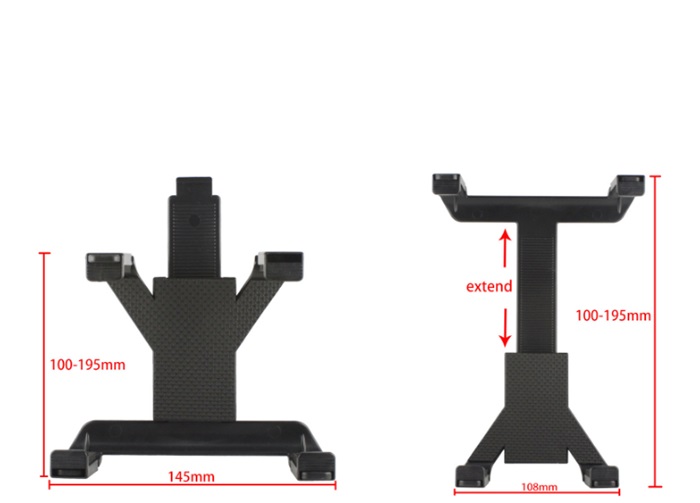 SUPPORT POUR TABLETU MOBILARI M111020 NOIR photo 5 - milautoparts-fr.ukrlive.com