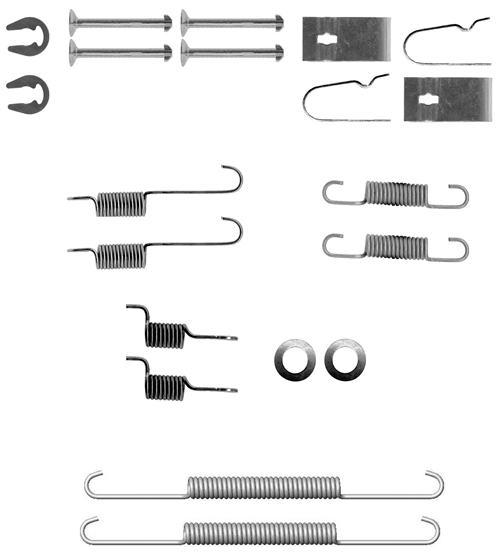 SPRINGS FOR PADS BRAKES AUTOFREN SEINSA D31006A photo 5 - milautoparts-fr.ukrlive.com