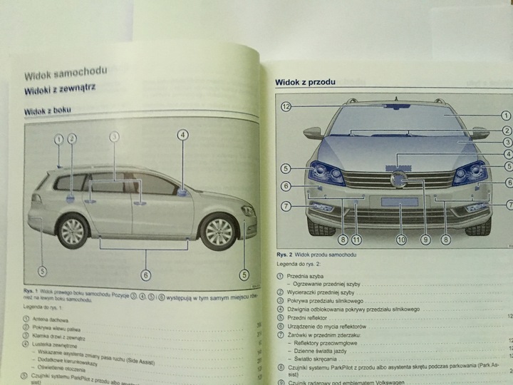 VW PASSAT B7 POLSKA INSTRUCTION DE SERVICE ORIGINAL photo 4 - milautoparts-fr.ukrlive.com