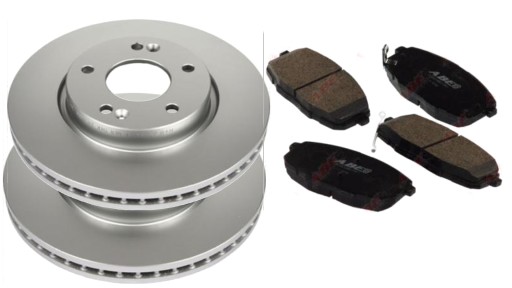 DISCS FEBI + PADS FRONT HYUNDAI I30 KIA CEED photo 2 - milautoparts-fr.ukrlive.com