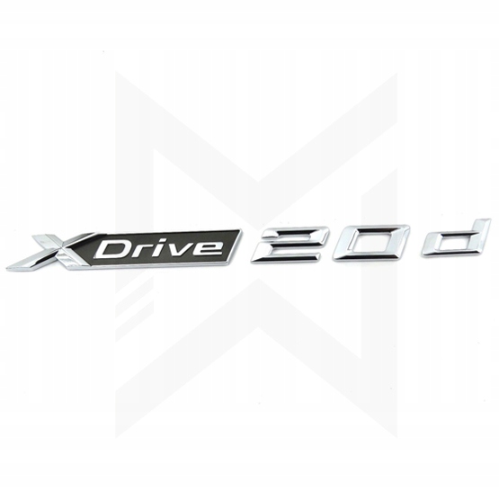 BMW XDRIVE 20D PORTIÈRE COUVERCLE DE COFFRE AVERTISSEMENT EMBLÈME X1 2 PC. X3 X4 X5 X6 photo 2 - milautoparts-fr.ukrlive.com