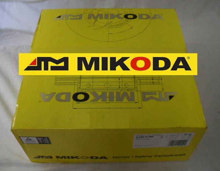 DISQUES MIKODA 1441 MERCEDES VIANO VITO W639 PRZOD. photo 3 - milautoparts-fr.ukrlive.com