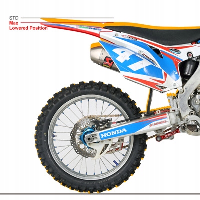 OBNIZENIE SUSPENSIONS ARRIÈRE COIPLEUR DE LIVIER -27MM HUSQVARNA TE/FE 24- ZETA photo 2 - milautoparts-fr.ukrlive.com