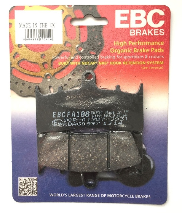 SABOTS DE FREIN DE FREIN EBC FA188 photo 1 - milautoparts-fr.ukrlive.com