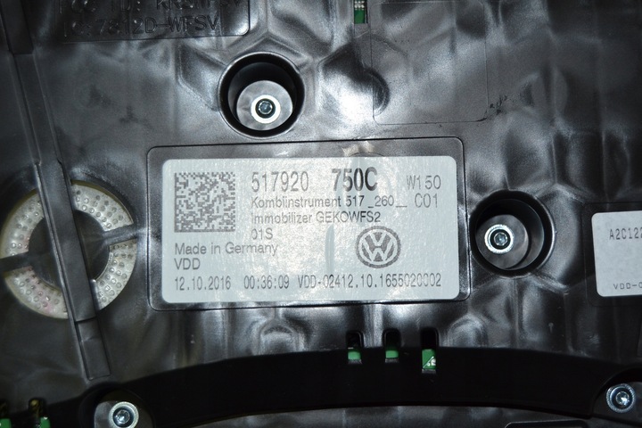 VW GOLF SPORTSVAN TSI TABLEAU DE CONTRÔLE TABLEAU 517920750C photo 4 - milautoparts-fr.ukrlive.com