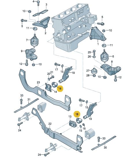 AIR BAGS ENGINE ODBIJAK AUDI A4 B6 B7 ORIGINAL photo 3 - milautoparts-fr.ukrlive.com